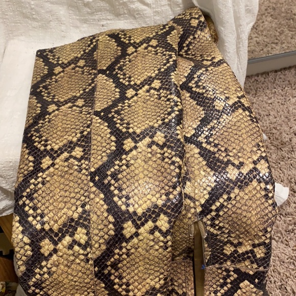 Sam Edelman snakeskin over the knee boots - Picture 4 of 6